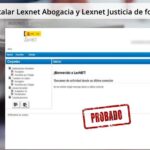 Instalar Lexnet Abogacía y Lexnet Justicia (Probado)